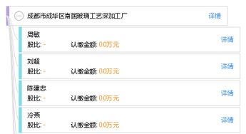 成都市成華區南國玻璃工藝深加工廠綜合信息解讀 工商、信用、財務與聯絡指南